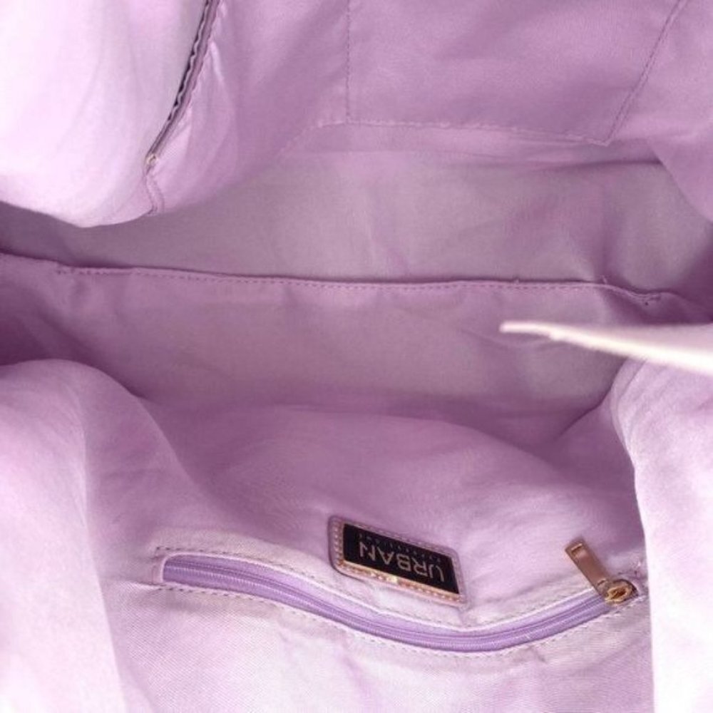 Urban Expressions Barbuda Hobo Bag in Lavender New - Picture 13 of 16